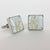 Rare White and Gold Circuit Board Cufflinks - TechWears Ltd