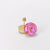 Pink Circuit Board Stud Earrings - TechWears Ltd